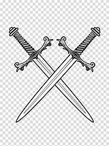 Weapon Colorir Espada Espadas Pedang Desenhos Rapier Pngwing Transparente Pngegg W7 Cocina Hiclipart sketch template