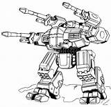 Battletech Mech Malice Mechwarrior Sci Robotech Alphabet sketch template