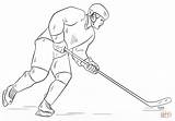 Hockey Coloring Pages Nhl Player Drawing Printable Draw Sport Jets Winnipeg Print Colouring Color Players Kids Goalies Sports Drawings Easy sketch template