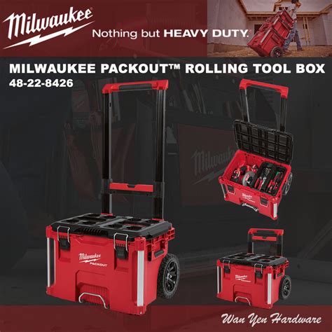 Milwaukee Packout Rolling Tool Box 48 22 8426