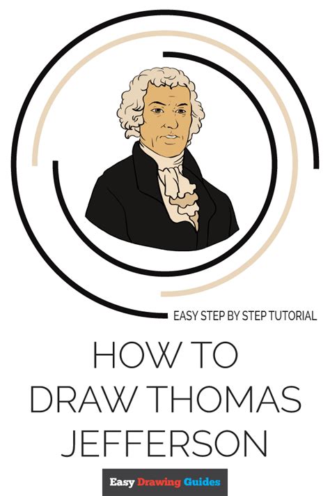 how to draw thomas jefferson really easy drawing