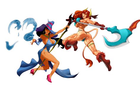 Sorceress Amazon Farah And Excellia Dragon S Crown And