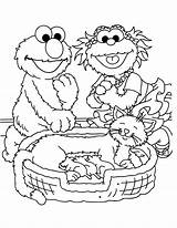 Street Sesame Coloring Pages Elmo Printable Quickly Usage Sheets Via Coloringme Choose Board sketch template