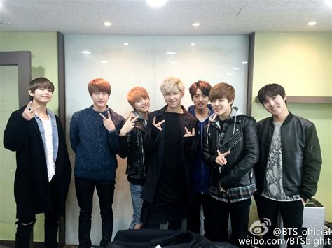 Bts Announces The Opening Of Their Official Weibo Account