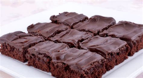 moist  chewy brownies  table