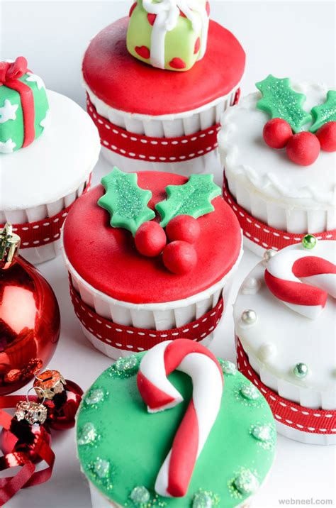 beautiful christmas cupcake decorating ideas   inspiration