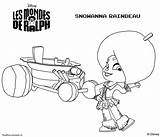 Ralph Wreck Coloring Pages Snowanna Søgning Google Mondes Rainbeau Les Disney sketch template