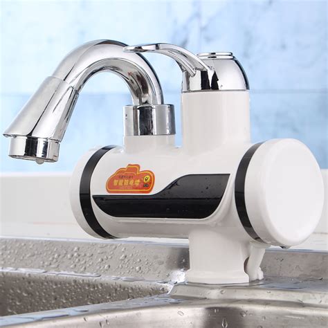 tankless instant electric hot water heater faucet bathroom kitchen heating tap walmart canada