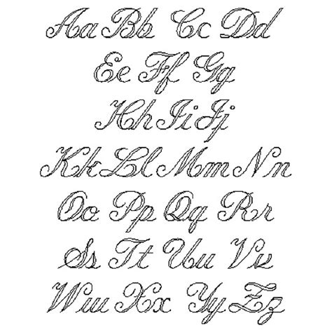 engraving font double  script