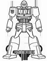 Transformers Bots sketch template
