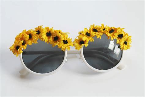 Diy Floral Sunglasses