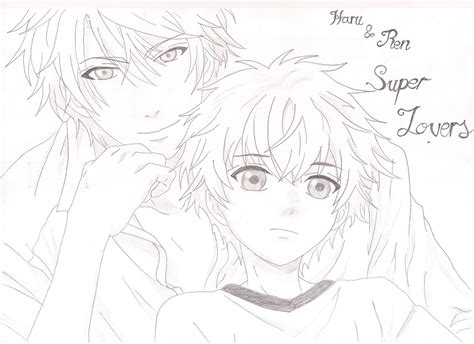 Super Lovers Haru And Ren Handmade Anime