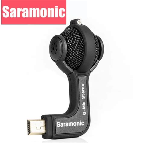 buy saramonic  mic gopro mic accessories mini dual stereo ball professional