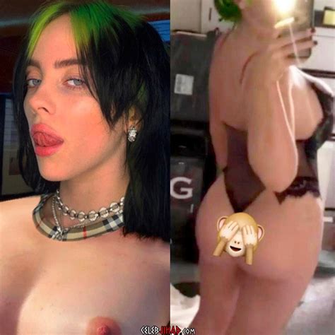 Billie Eilish Teases Her Nude Tits And Ass And Gets Her