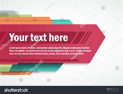 modern layout  poster template design title template stock vector