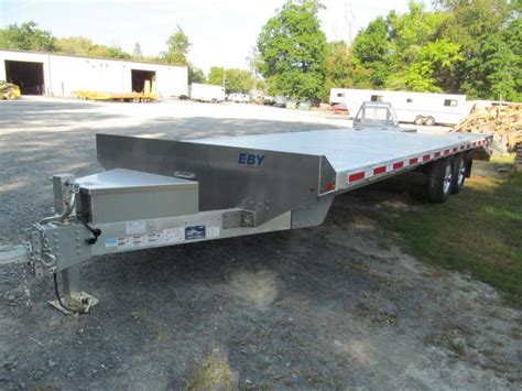 eby tradesman  ft flatbed deckover equipment trailer trailer classifieds find cargo