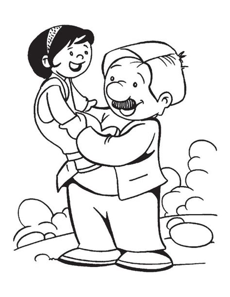 fathers day coloring pages kids az coloring pages