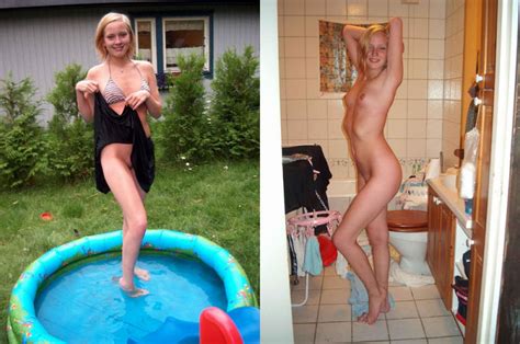 同じ女の子の ”着衣” と ”全裸” を並べた画像。これエロすぎるわ…（15枚） ポッカキット