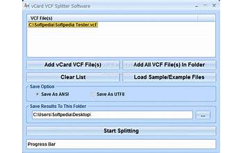 CSV File Splitter screenshot #2