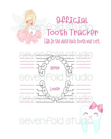 printable tooth fairy set  boys tooth fairy printable printable