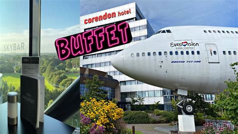 corendon hotel schiphol amsterdam skybar   buffet experience