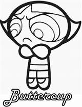 Powerpuff Coloring Girls Pages Ppg Printable Buttercup Power Cartoons Puff Bubbles Jojo Mojo Drawings Clipart Library Color Colouring Print Book sketch template