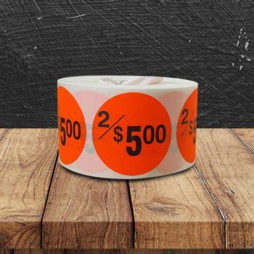 pricing labels  promotional store label roll