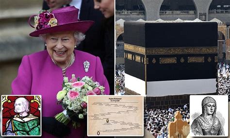 Is The Queen Related To Prophet Muhammad Daily Mail Online