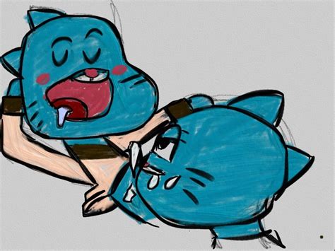 Rule 34 Gumball Watterson Nicole Watterson Tagme The Amazing World Of