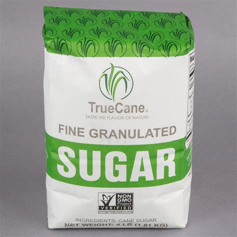 lb fine granulated sugar case