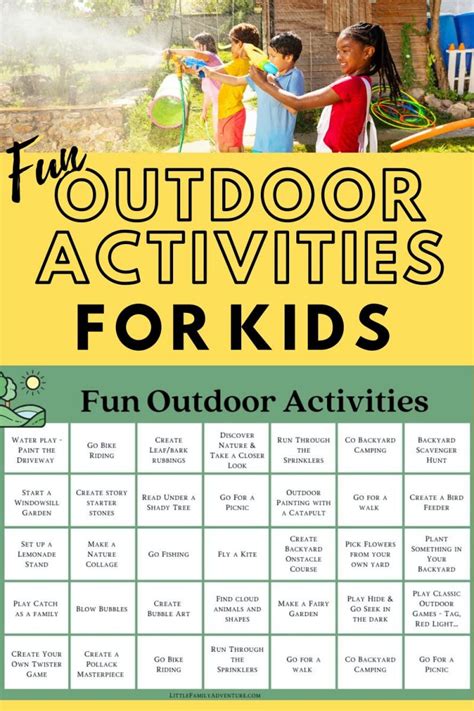 simple fun outdoor activities  kids