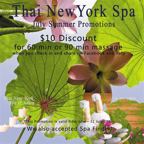 york  spa  timeout  massage specialsatthai  york spa