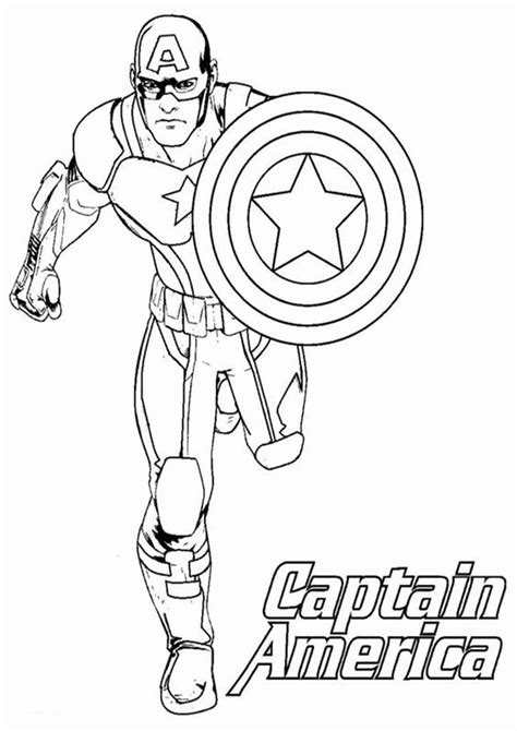 easy  print captain america coloring pages tulamama