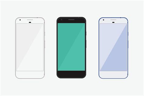 google pixel phone mockup mobile web mockups creative market