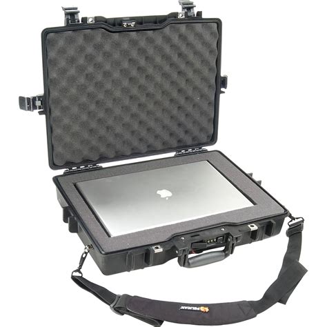 pelican  laptop computer case  foam black