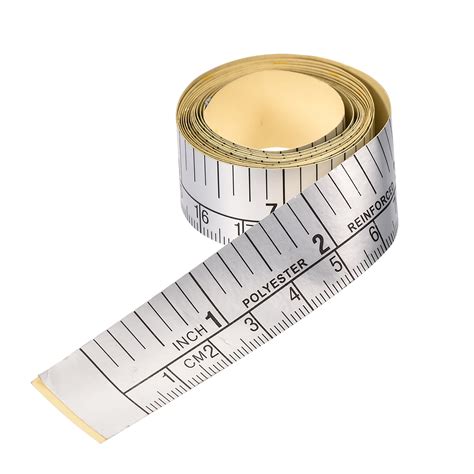 adhesive backed tape measure cm  metric  system