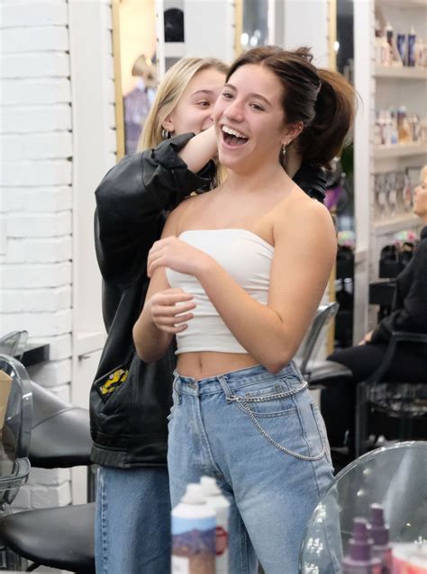 mackenzie ziegler hello darling hair salon in la 02 13 2019 celebrity nude leaked