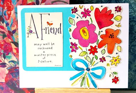 cheerful friendship card create  joy