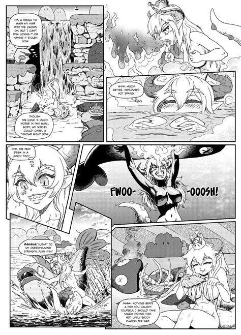 Pencils Bowsette Saga Vol 1 Mario Bros Porn Comics