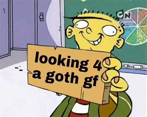 goth gf know your meme