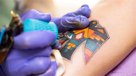 skin deep potawatomi artist adds indigenous flair  tattoos