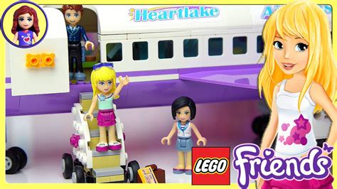 lego friends heartlake city airport set unboxing building review kids toys viyoutube