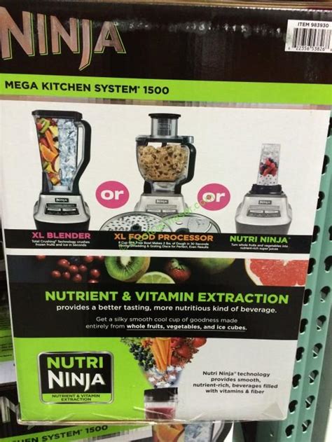 ninja mega kitchen system  slicingshredding model blco