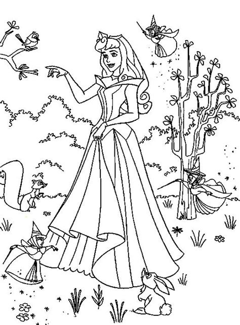 coloring page princess  china