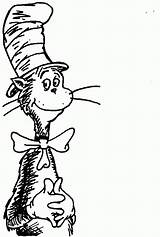 Hat Cat Seuss Dr Clipart Coloring Pages Printable Clip Thing Cartoon Cliparts Print Kids Color Hands Adult Tophat Colouring Clasped sketch template