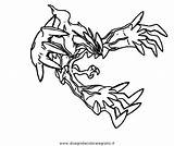 Yveltal Coloring Pages Pokemon Template Color Print Onlycoloringpages sketch template