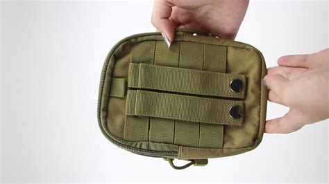 military tactical molle utility pouches bag hunting small belt pouches
