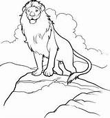 Coloring Pages Aslan Narnia Cliff Chronicles Printable Kids Lion Witch Wardrobe Drawings Come Color 24kb sketch template