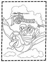 Coloring Rescuers Pages Disney Under Down Contest Movie Paper Books Kids Dolls Adult Sheets Film Mostlypaperdollstoo Colouring Newspaper March Bianca sketch template