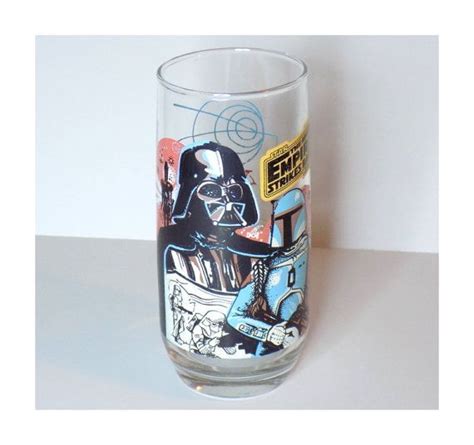 1980 Star Wars Burger King Glass Darth Vader By